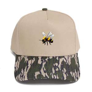 Gorra de béisbol de cuerda con patrón de camuflaje de Vietnam de 5 paneles, gorra de béisbol con visera curva de leopardo, gorras deportivas de Hip Hop al por mayor para hombres - Product Image 1