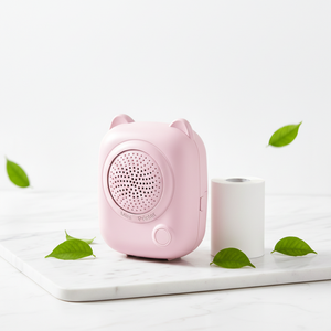 เครื่องพิมพ์ไร้สายขนาดเล็ก แบตเตอรี่ 1200mAh เครื่องพิมพ์ฉลากความร้อนแบบพกพา สำหรับพิมพ์ใบเสร็จ รูปภาพจากกล้อง สำหรับการเดินทาง - Product Image 4