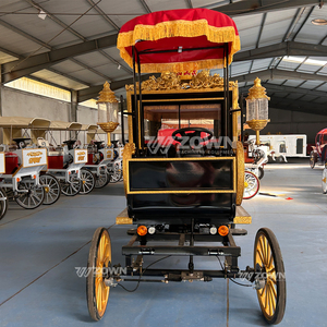 Transport de fête de mariage à 4 roues à cheval royal de meilleure qualité pour 4-6 personnes - Product Image 4
