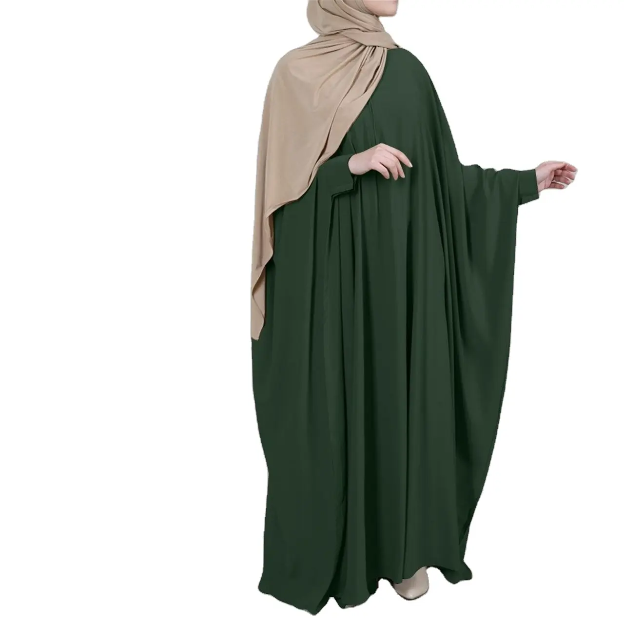 Nữ Tùy Chỉnh Cộng Với Kích Thước Abaya Hồi Giáo Quần Áo Hồi Giáo Cầu Nguyện Ăn Mặc Phụ Nữ Dài Maxi Dress Với Dây Kéo Phía Trước Hồi Giáo Ăn Mặc
