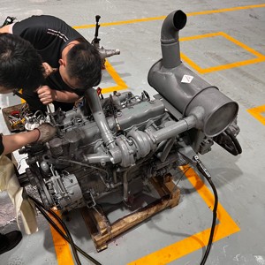 เครื่องยนต์ญี่ปุ่นครบชุดสำหรับ Isuzu 6BD1 6BG1 เครื่องยนต์ประกอบมือสอง อะไหล่รถบรรทุกสำหรับขาย - Product Image 5