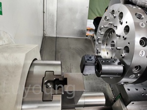 Chine précision cnc lit incliné tour TCK56 cnc tour machine <span class=keywords><strong>tck</strong></span> 56 pour le métal - Product Image 3