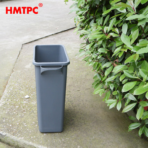 Hmtpc - Cubo de Basura Rectangular de Plástico de 65 L con Asa Lateral, para Uso Comercial en Interiores y Exteriores - Product Image 2