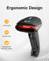 USB inalámbrico para Escáner de código de barras 2,4G CMOS fuente de luz 1D/2D lector de código QR para Windows Android Linux IOS sistemas Stock
