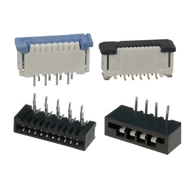 Ffc/fpc 6 10 12 15 20 24 26 30 32 37 39 40 51 60 Pin Pcb Pitch 0.3mm 0.5mm 0.8mm 1.0mm 1.25mm 2.54mm Zif Smt Fpc Ffc Connector