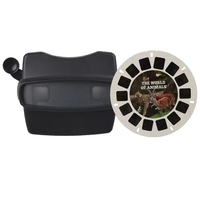 Jouets éducatifs scientifiques, visionneuse de diapositives photo, plastique, machine de visualisation 3D, ensemble View Master, viseurs pour enfants avec bobines de film