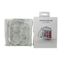 Boîte de rangement avec fentes pour cartes Housse de protection transparente pour accessoire de jeu Switch 2