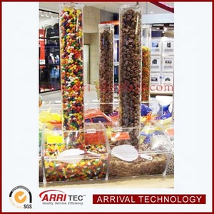 Kẹo Nut Đậu Phộng Số Lượng Lớn Thực Phẩm Sử Dụng Dispenser Nhựa Scoop Acrylic Pastry Container - Product Image 5