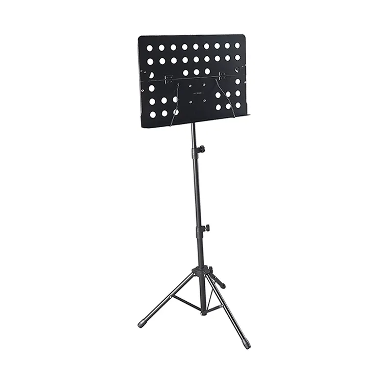 Hot Selling Dual-use Desktop Book Stand Metal Music Stand With Black Carrying Bag Folder And Clamp