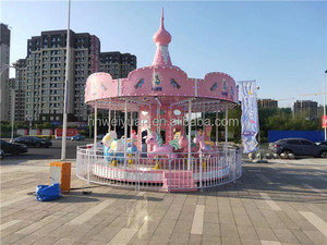 بيع بالجملة من المصنع قصة خيالية وردية حالمة تجارية للأطفال أطفال مرح جولة ركوب الخيل للبيع - Product Image 4