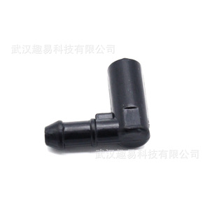 Raccord de tuyau d'eau à 90 degrés pour Vauxhall Zafira B Astra 13171805, en plastique noir, pour l'installation du tuyau de lave-glace - Product Image 2