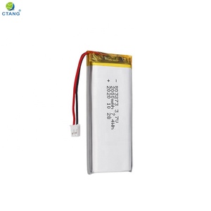 High Quality <strong>Rechargeable</strong> Lithium Polymer Batteries <strong>Cell</strong> 3.7v <strong>600mah</strong> 2000mah Lipo Battery 803273 for Air Purifier/Bluetooth - Product Image 5
