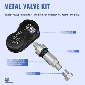 FOXWELL Car <span class=keywords><strong>TPMS</strong></span> <span class=keywords><strong>Sensor</strong></span> 2 en 1 433MHz 315MHZ MX-<span class=keywords><strong>Sensor</strong></span> <span class=keywords><strong>Universal</strong></span> Activar programación Herramientas de reparación de neumáticos - Product Image 6