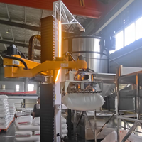 Robot de dépalettisation industriel pour sacs tissés, équipement automatique de déstockage pour lignes de production de farine, sucre et poudres chimiques