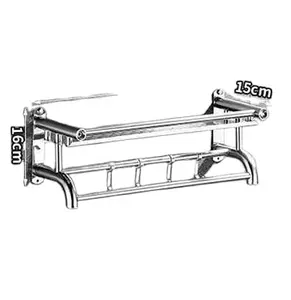 후크 타워 홀더 타워 랙과 핫 세일 스테인레스 스틸 욕실 벽걸이 형 보관 선반