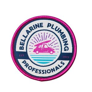 Badges brodés personnalisables 3D pour uniformes universitaires, accessoires vestimentaires en tissu avec patch tissé Jean Scout à coller pour chapeau - Product Image 2