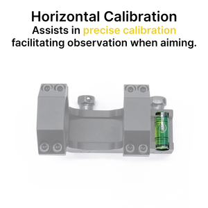 ACUMETA Freiarm-Zielfernrohrhalterung mit Horizontalkalibrierung für <span class=keywords><strong>1</strong></span> Zoll/30mm Rohr, 20mm Halterung für Outdoor-Sport - Product Image 4