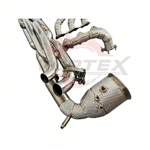 Sistema de Escape Vortex Sport SS304 de Acero Inoxidable para Porsche 911 992 2020-2025 con Válvula de Control de Longitud Igual - Product Image 4