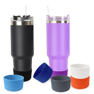 Style STANL stocké 40oz tasse de voyage <span class=keywords><strong>à</strong></span> usage domestique manchon de pare-chocs <span class=keywords><strong>botte</strong></span> en silicone pour 30/40oz 7.5cm fond en caoutchouc résistant <span class=keywords><strong>à</strong></span> la chaleur - Product Image 3