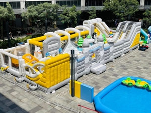 Y & G ngoài trời Inflatable PVC công viên chủ đề khổng lồ Bouncer nhà cho trẻ em vui chơi giải trí nhà trả lại cho trẻ em - Product Image 5