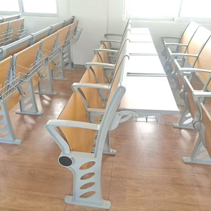 <span class=keywords><strong>เก้าอี้</strong></span>เรียงแถวแบบพับได้พร้อมโต๊ะเขียนหนังสือ ทำจากอลูมิเนียมอัลลอยด์ทันสมัย สำหรับห้องเรียนมหาวิทยาลัย และเฟอร์นิเจอร์โรงเรียน สำหรับผู้ค้าส่ง - Product Image 5