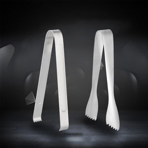 OUYADA – <span class=keywords><strong>pince</strong></span> à pain en acier inoxydable, personnalisable directement de l'usine, ferme de qualité supérieure, pour Grill de cuisine, <span class=keywords><strong>pince</strong></span> à glace en métal avec Logo - Product Image 6