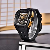 Montres automatiques mécaniques pour hommes PAGANI DESIGN S018, aiguilles lumineuses, étanches à 30 m, bracelet en nylon, montre-bracelet Reloj