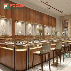 Comptoir de présentation de bijoux haute visibilité avec finition stratifiée pour centre commercial - Product Image 4