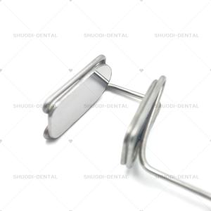 Separatore linguale in acciaio inox isolatore linguale per le guance dentarie con specchio Reflector per le guance - Product Image 4