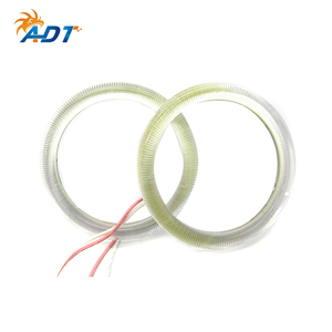 ADT 60mm 65mm 70mm 75cm 95mm 100mm Anneau lumineux COB monocouleur pour voiture Angel Eyes - Product Image 2