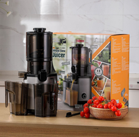 Draagbare 1,7L huishoudelijke fruit- en groentepers met grote filter, zonder snijfunctie
