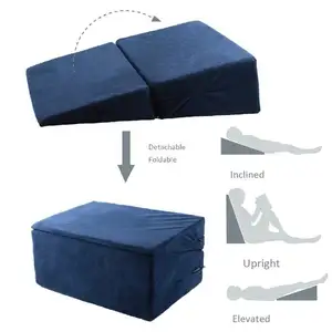 China Factory Wholesale Arm Neck Back Support Pillow Inflatable Back Wedge Cushion Pillow