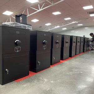 Cadre en bois personnalisé Pression Sécurité extérieure Panneaux de clôture de jardin en acier galvanisé Boîte à colis facile à assembler - Product Image 1