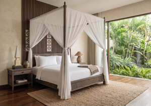 Lit tropical VIQ Luxury Jens avec style tropical moderne / éco-luxe haut de gamme et couleur/taille personnalisées pour hôtels de luxe - Product Image 3