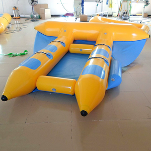 Su misura in PVC telone gonfiabile pesce volante Banana Boat per la pubblicità e la promozione all'aperto del partito modello di barca per la vendita - Product Image 4