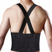 Attelle dorsale de travail industriel, bretelles amovibles pour un levage lourd, sécurité, Protection contre les douleurs lombaires, ceinture de soutien de la taille