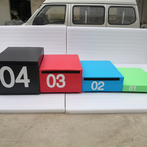Caja de salto polimétrica de alta densidad, 4 en 1, suave, para gimnasia, venta al por mayor de fábrica - Product Image 2