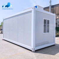 Zhongnan Maisons Mobiles Flatpack Minuscule Maison Préfabriquée Maison Préfabriquée Moderne Préfabriquée Portable Duplex 20ft Container House
