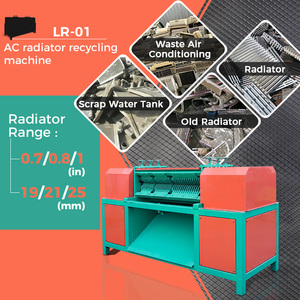 Machine de recyclage de radiateurs de climatiseurs usagés Lansing Full Resume Production LR-01, machine de séparation de radiateurs usagés - Product Image 1