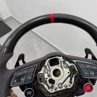 Volant en fibre de carbone directement de l'usine pour Audi A3 A4 A5 A6 C6 C7 C8 B8 B9 RS3 RS5 RS7 S3 S4 S5 Q5 Q8 TT TTS TTRS