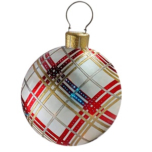 60cm Christmas <strong>Decoration</strong> Balloons Outdoor Printing PVC Holiday Atmosphere Crafts <strong>Inflatable</strong> Toy Ball <strong>Xmas</strong> Decor - Product Image 4
