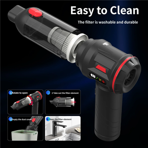 Aspiradora Inalámbrica Portátil para <span class=keywords><strong>Hogar</strong></span> y Auto, 20000pa, Motor sin Escobillas, Mini Aspiradora de Mano Multifuncional para Auto - Product Image 3