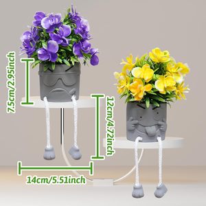 ต้นไม้ประดิษฐ์ ไม้อวบน้ำ ต้นไม้ขนาดเล็กในกระถาง<span class=keywords><strong>ปูน</strong></span>ซีเมนต์พร้อมขาแขวน ต้นไม้ปลอมสำหรับตกแต่งภายในบ้าน มีดอกไม้ สำหรับ<span class=keywords><strong>วาง</strong></span>บนชั้น<span class=keywords><strong>วาง</strong></span>ใน<span class=keywords><strong>ครัว</strong></span> - Product Image 3