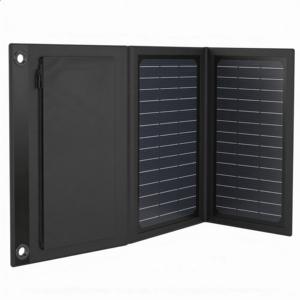 Panneau solaire photovoltaïque pliable <span class=keywords><strong>portable</strong></span>, <span class=keywords><strong>chargeur</strong></span> de voyage et de randonnée, 14W - Product Image 4