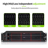 Ecualizador Gráfico Profesional de 31 Bandas Serie 231, Procesador de Audio Estéreo con Limitador y Reducción de Ruido Integrados
