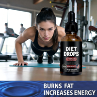 L-Arginine avec Garcinia Cambogia Santé Digestive Vitamines Liquides Orales pour Adultes pour la Perte de Poids et la Combustion des Graisses 60ml Non destiné aux nouveau-nés