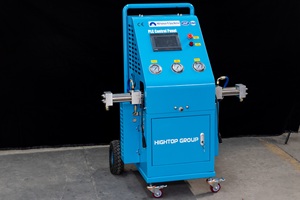 Máquina de Pulverización de Poliurea Automática HIGHTOP H800 de 18KW y 25MPa, Pulverizador de Espuma de PU con Control PLC, Motor y Bomba - Product Image 2