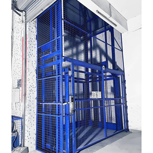 Yeni küçük çelik hidrolik kargo asansörü yük asansör 1000Kg-2000kg yük dikey mal perakende için kaldırma platformu - Product Image 4