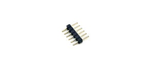 Connecteur de broche à pas de 2,54 mm, rangée simple, angle droit, SMT, SQ0,64 mm, H2,5 mm, 1*6P - Product Image 4
