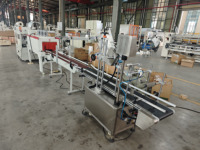 Machine d'emballage de papier toilette en rouleaux maxi à haute capacité, entièrement automatique, contrôlée par PLC, personnalisable, pour papier toilette doux